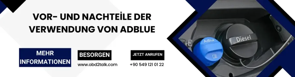 Vor- und Nachteile der Verwendung von AdBlue