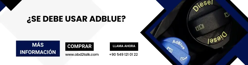 ¿SE DEBE USAR ADBLUE?