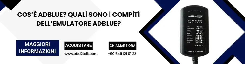 Cos’è AdBlue? Quali sono i compiti dell’emulatore AdBlue?