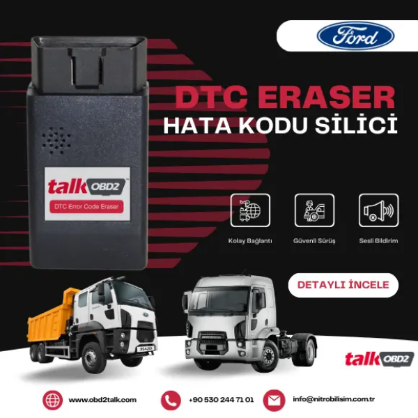 Ford araçlarda arıza kodu silme cihazı